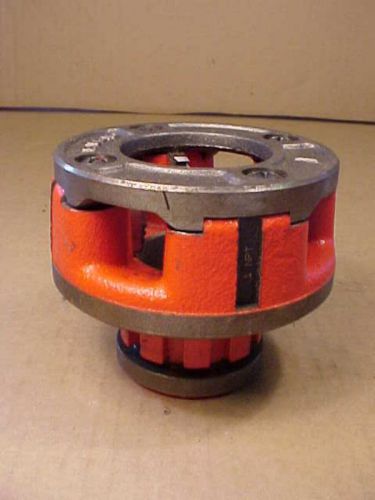 NEW RIDGID OOR 1” HS Pipe Die Head Complete 36960 High Speed Pipe Threader