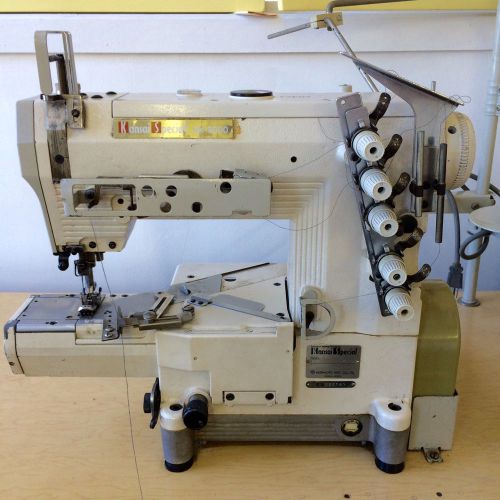 Kansai Special RX-9000 Sewing Machine w/ Table--high speed/cover stitch/cylinder