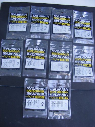 Lot of (10) Sylvania ECG 102 Transistors New in Package