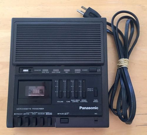 Panasonic Microcassette Transcriber RR-930 Office Recorder Tested &amp; Working