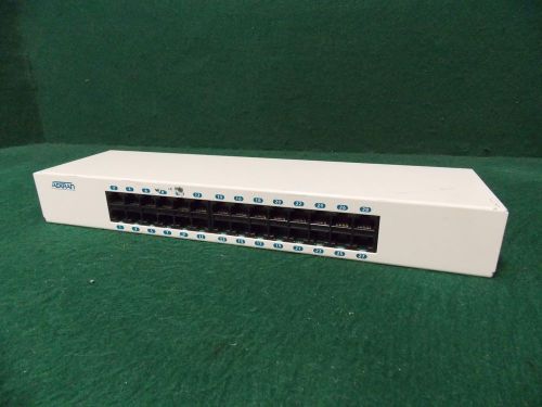 Adtran MX2800 28-Port Patch Panel 1200291L1  / HECI: M3MYAB6MAA %