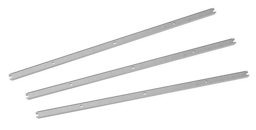 POWERTEC 128280 13-3/8 Inch HSS Planer Knives for Ridgid R4330 Set of 3