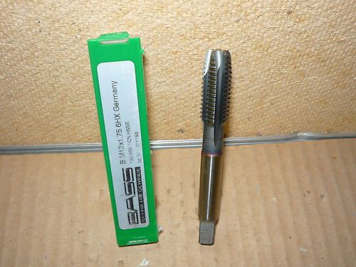 Spiral point tap m12x1.75 5flt 6h  high speed steel ticn ctd new germany $12.50 for sale
