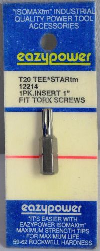 Eazypower Tools T20 TEE Star Insert 1&#034; Screw Driver Bit Torx 12214