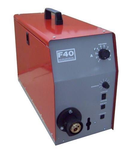 F40i INLINE ARC VOLTAGE WIRE FEED UNIT - mig weld off any DC welder generator