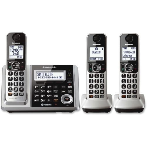 New panasonic kx-tgf373s link2cell bluetooth cordless phone and answering for sale