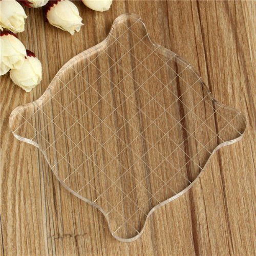 New 10x10cm transparent acrylic pad stamps handmade scrapbooking essential tools for sale