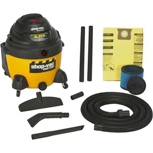 Shop-Vac 9625210 16 Gal Vacuum Cleaner Wet / Dry Right Stuff Canister 12FT Hose