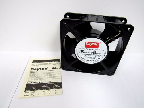Dayton Axial Fan 115 Volts AC; 18 Watts; 105 CFM; Model 4WT47 NEW IN BOX
