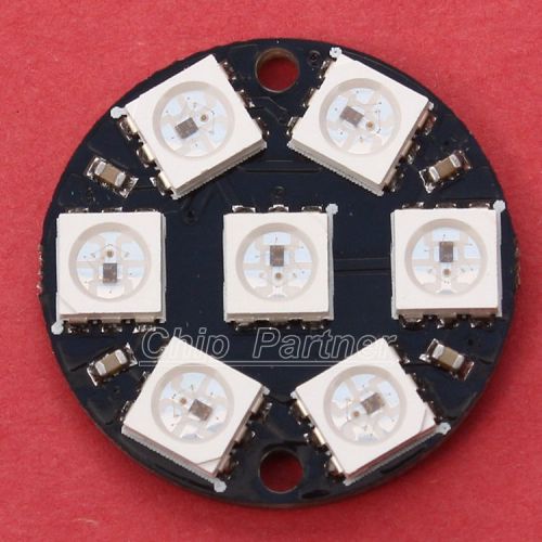 Ws2812 7-bit 5050 rgb lamp panel round led board for arduino for sale