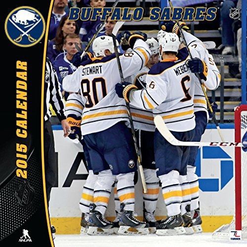 Turner Perfect Timing 2015 Buffalo Sabres Team Wall Calendar, 12 x 12 Inches