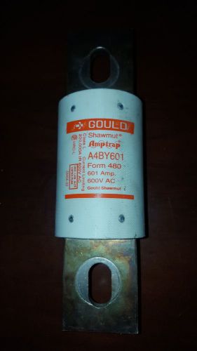 Gould shawmut a4by601 class l fuse 601 amps 600vac for sale