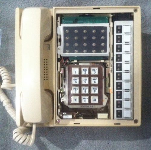 Western Electric / AT&amp;T 1980s Multi Line Digital Business Desk Phone 2991 C04-50