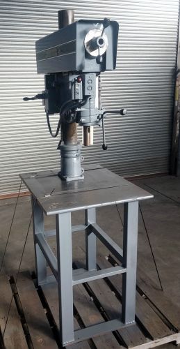 Powermatic 20&#034; drill press table mounted vari-speed for/rev for sale