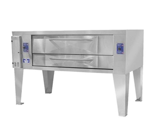 Bakers Pride Y-602BL Gas Double Deck 60&#034;W x 36&#034;D Pizza Oven
