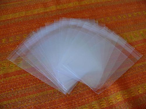 200 3 &amp; 3/16&#034; x 4 &amp; 3/16&#034; Resealable Poly Plastic Bags with 1&#034; Flap 4mil Thick