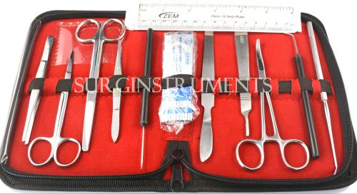 Med Student Anatomy Dissection Kit - 21 Pieces Medical Surgical Instruments