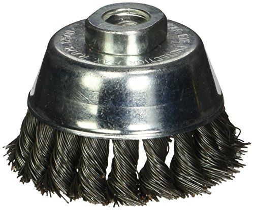 FirePower Firepower 1423-3159 Wire Cup Type Crimped Carbon Steel Wire Brush with