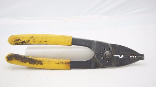 Stanley 84-203 Combination Electrician Pliers Wire Stripper Cutter ~Free Ship~