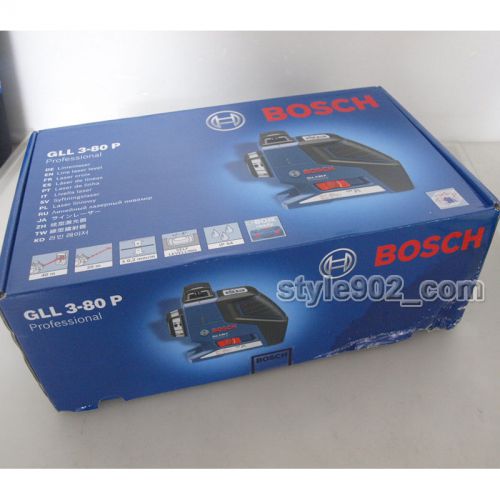 BOSCH GLL3-80P Leveling and Alignment Line Laser GLL 3-80P - New  Box Damage