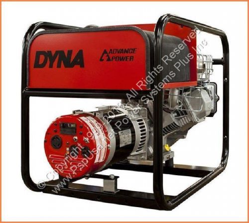 Winco dyna series dl6000i portable generator 6000 watt briggs gas 120v 240v for sale