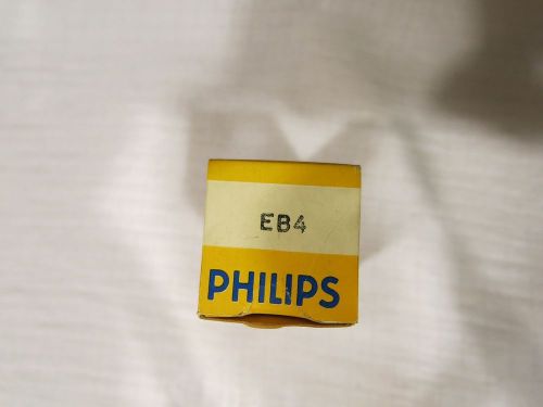 Vintage Philips red EB4 one NOS/NIB tubes