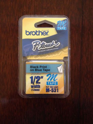 NEW Brother M531 P-Touch Label Tape, M-531 Ptouch perfect for PT80 PT90 printers