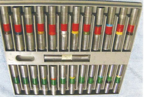 COMPLETE DELTRONIC PIN SET, 31/64&#034;  GOOD CONDITION