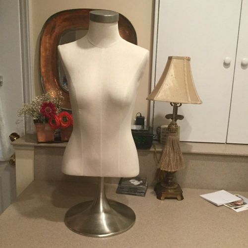 Mannequin Top Half Fabric COver W/SS Base NEW