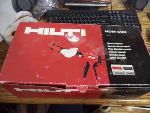 B4m HILTI MANUAL EPOXY/ADHESIVE DISPENSR HDM 500