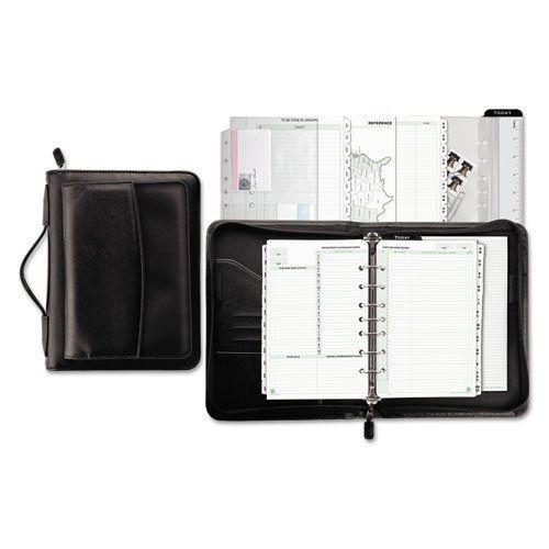 Day-Timer Briefcase Starter Set, Undated, 7 Ring, Desk Size, 5-1/2 x 8-1/2&#034;,