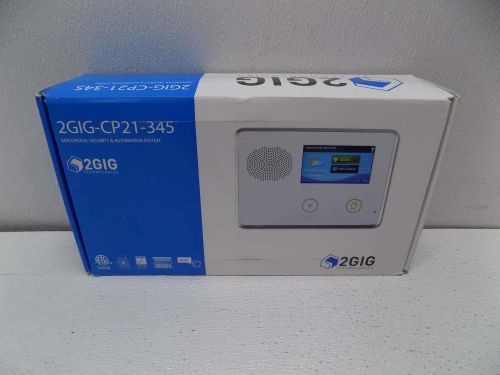 2GIG Go Control Security and Home Automation Control Panel White 2GIG-CP21-345E