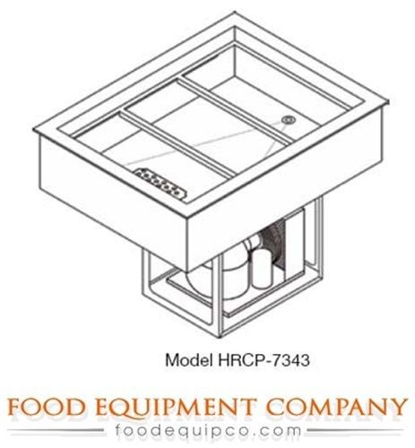 Wells HRCP-7643 Hot/Cold Drop In Unit 6-pan size (4/3) single tank with...
