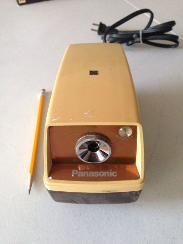 Vintage Panasonic KP-33 Electric PENCIL SHARPENER w/AUTO SHUT OFF Made in Japan