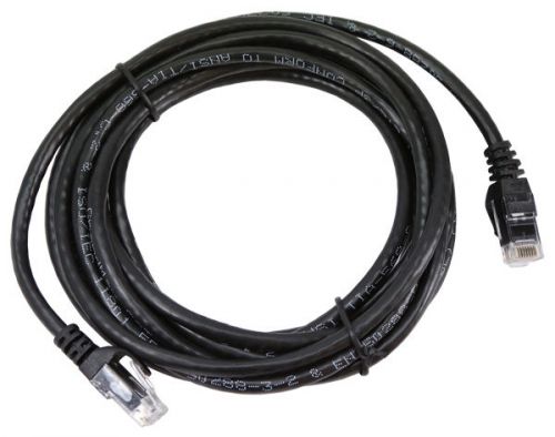 Black CAT6 Cable (10 ft.) By ServoCity Part # CAT6-10