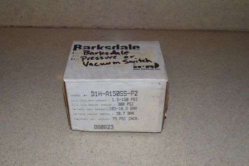 ** BARKSDALE PRESSURE SWITCH 030-61-10-75 28101-NEW IN BOX (7)