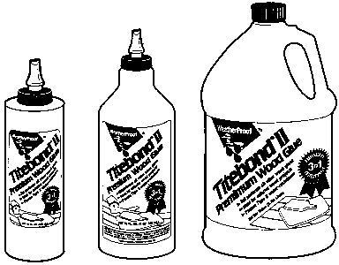 WOOD GLUE,WTRPRF TITBND II,QT