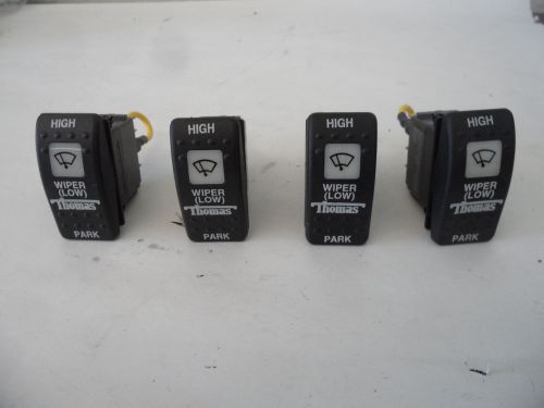 4 x Thomas Carlingswitch VEX1 Lighted Toggle Switches