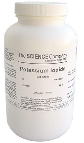 Nc-11538 potassium iodide, 500g, lab grade for sale