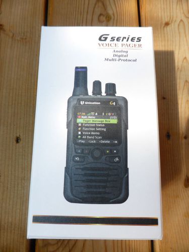 Unication G4 P25 Trunking 700MHz/800MHz Voice Pager