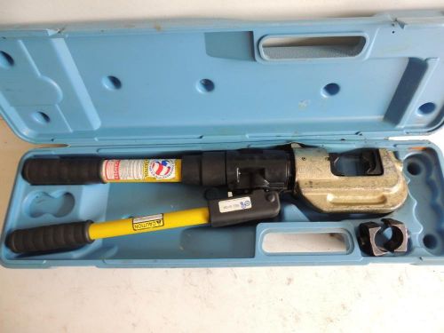 RELIABLE REL-510K KEARNEY HYDRAULIC CRIMPER CRIMPING TOOL WITH 2 DIES