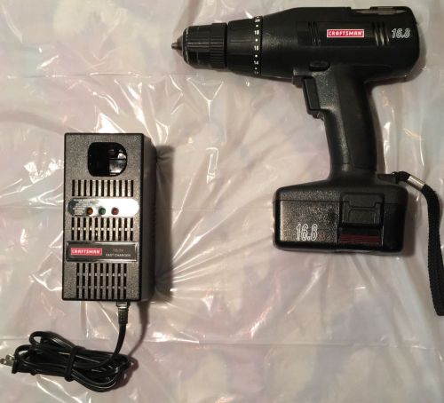 Local Pick Up Craftsman Cordless Drill 16.8 V Battery And Charger Included!