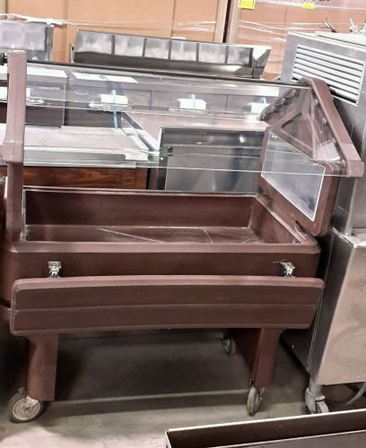 Used carlisle 660501 4ft. cold pan serving counter for sale