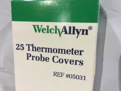 Welch Allyn Oral Disposable Thermometer Probe Covers 05031 Qty 25 per box
