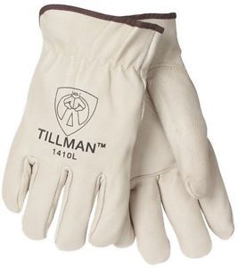 Tillman 1410 top grain pigskin driving gloves 1410m medium for sale