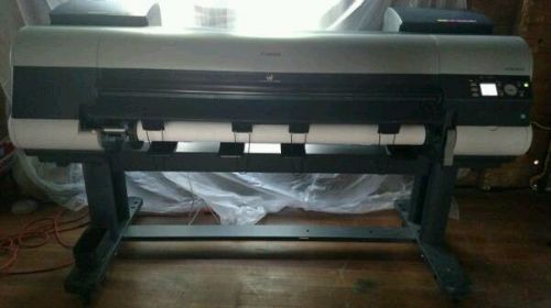 Canon ipf 8100 plotter wide format printer  12 colors .new print heads