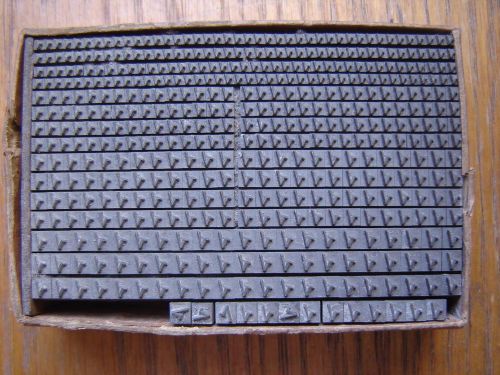 Letterpress Metal Check Marks 6pt-12pt