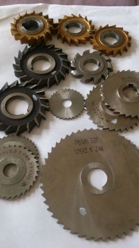 HSS Milling Cutter 50,63,80,125mm Circular Slitting Saw