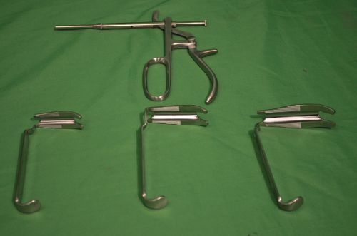 Reda 51260-00 Tonsilectomy Snare w/ 3 Tongue Depressors (49287-02,-03,-04)