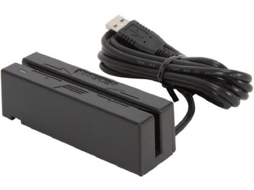 MagTek Card Reader 21040102 Triple Track Magnetic Stripe USB Mini Swipe